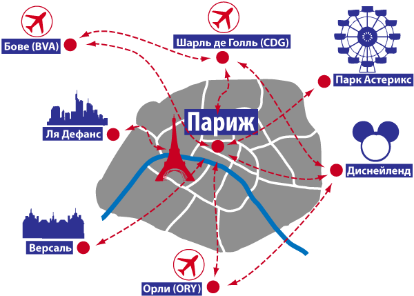 Шарль де голль франция карта