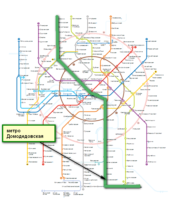 Карта ростовского метро