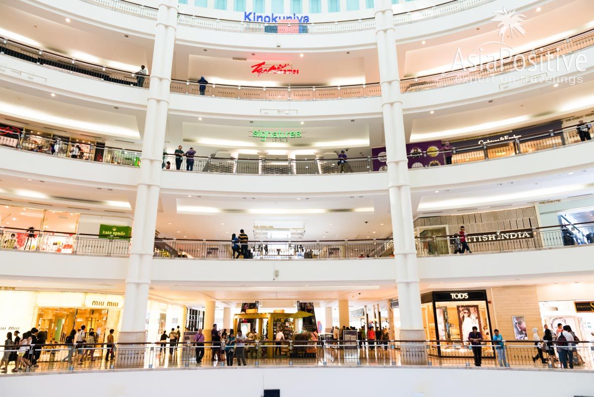 Если вы хотите сделать выгодные покупки, посетите торговые центры Куала-Лумпура 