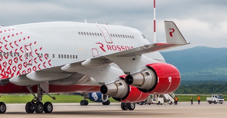 Boeing 747-400 авиакомпании Россия