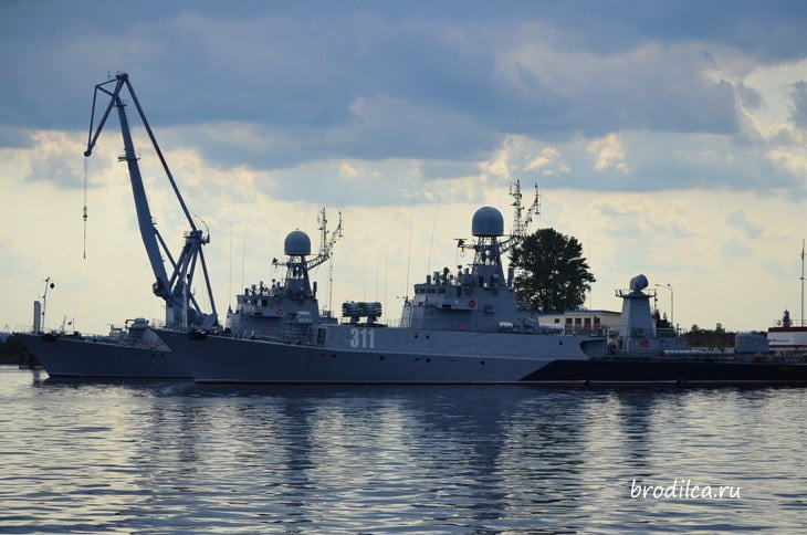 Корабли ВМФ в Кронштадте