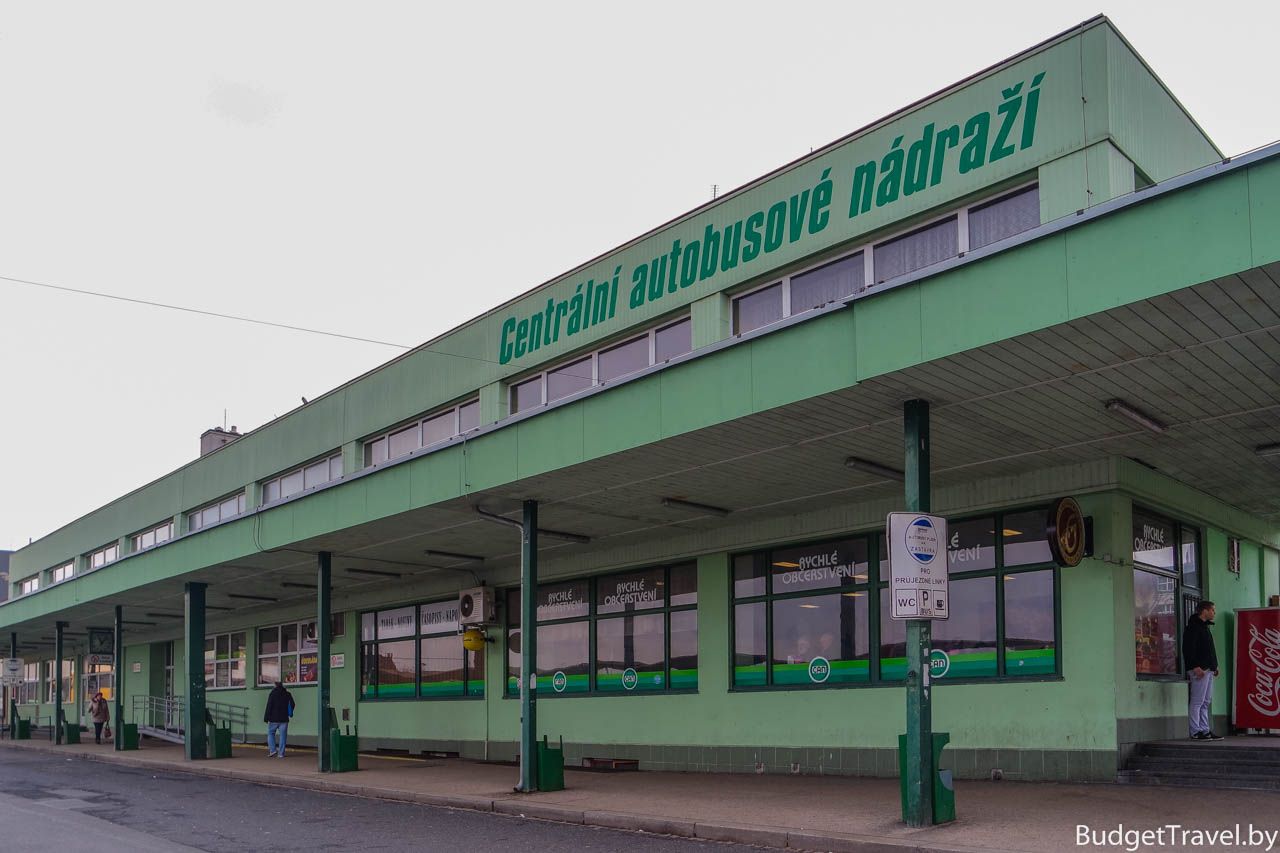 Автовокзал города Пльзень