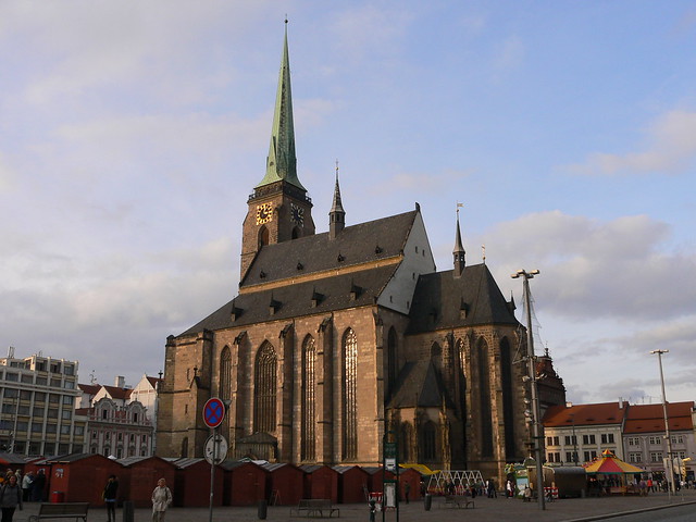 Katedrála svatého Bartoloměje. Plzeň. Czech Republic