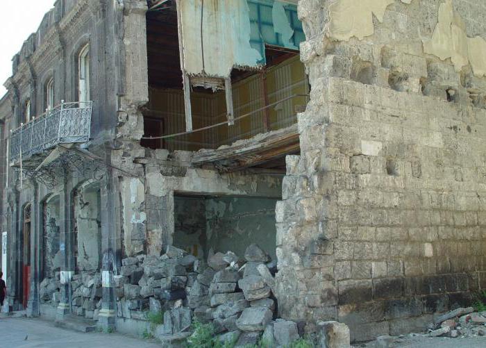 землетрясение в армении город ленинакан