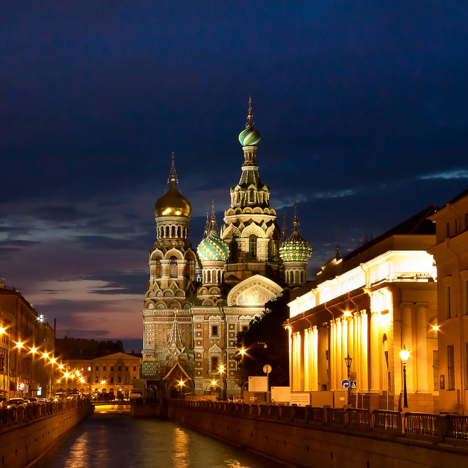 вечерний Санкт-Петербург