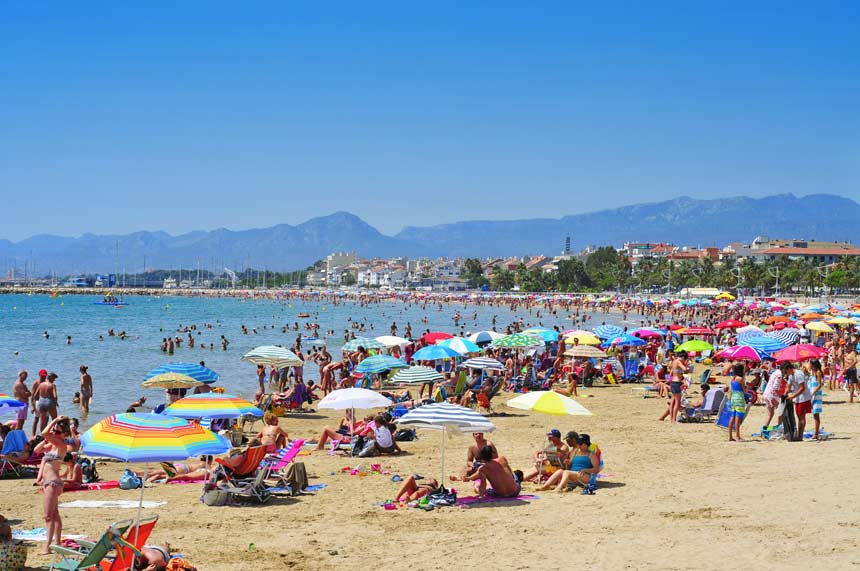 Пляжи на юге Испании