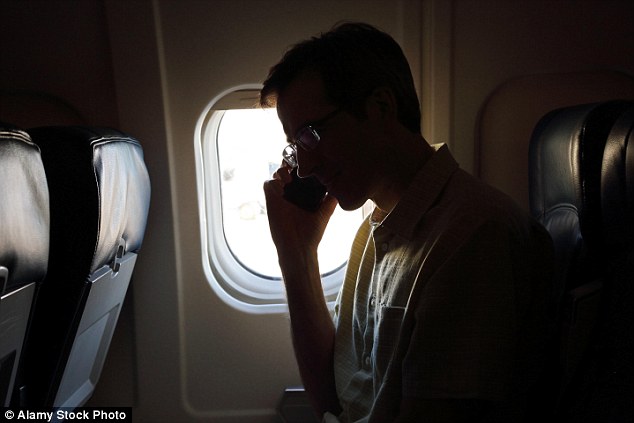 Most flights ban passengers from using their mobiles for voice calls or text messaging once in the air