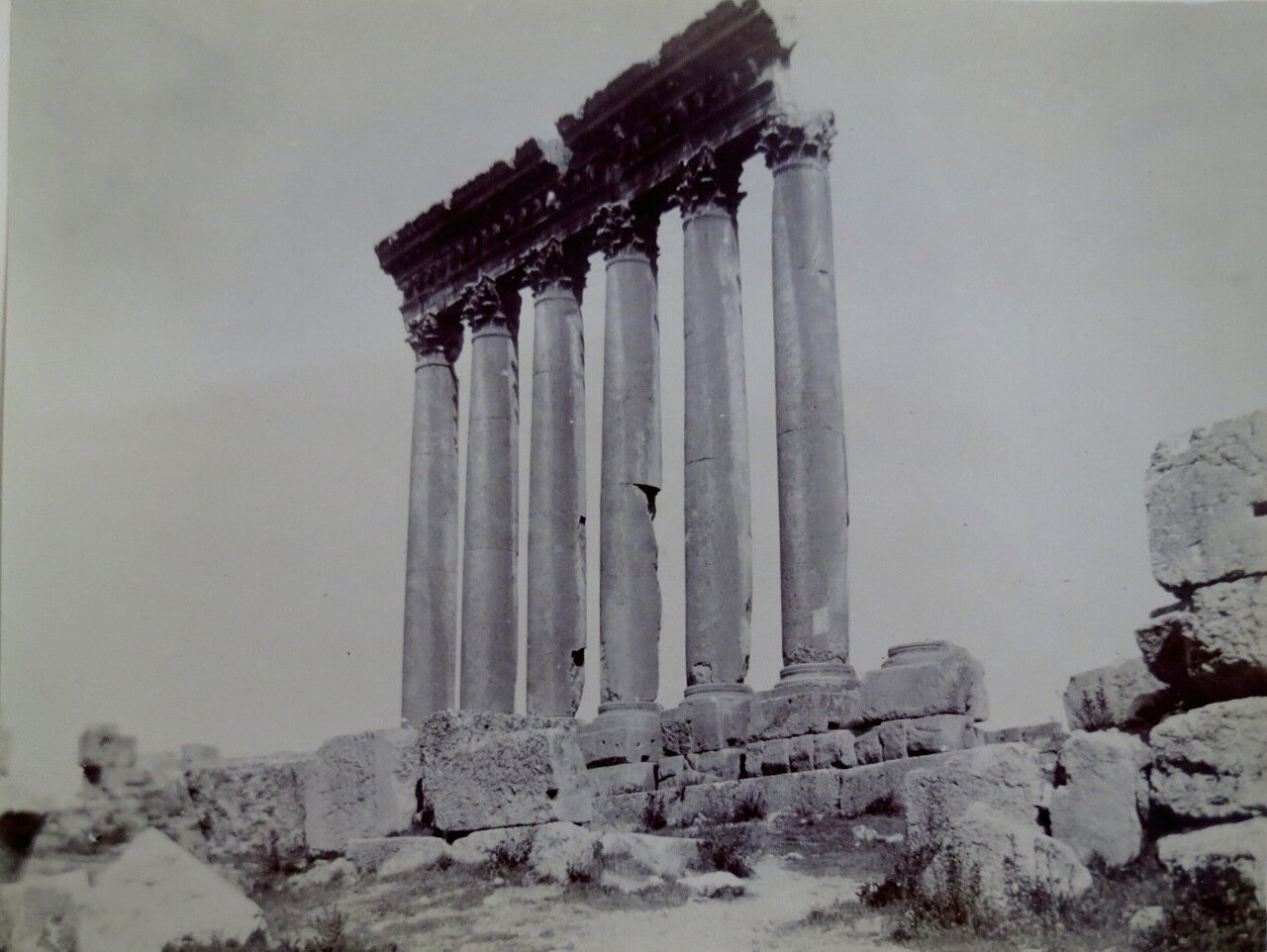 Ливан. Баальбек. Руины храма