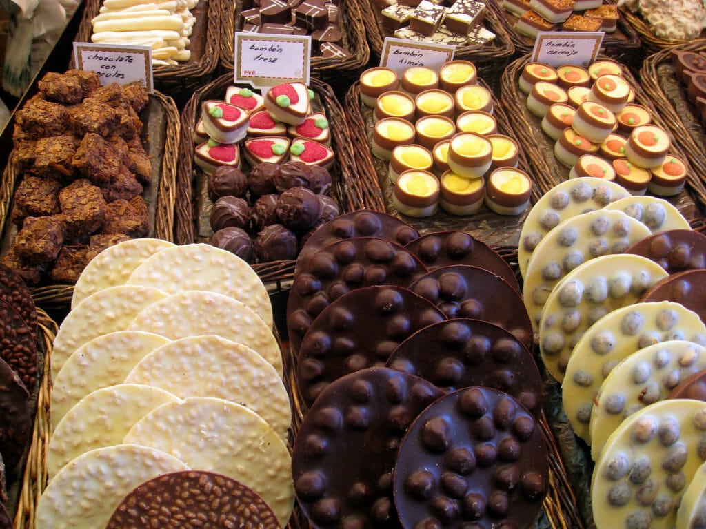 шоколад в Барселоне