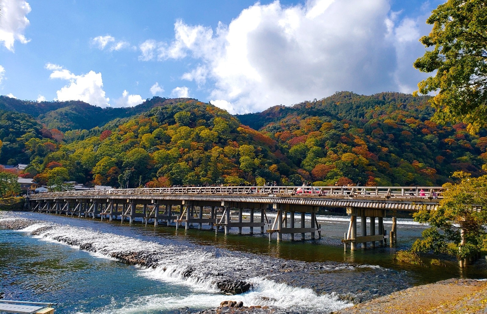 Togetsukyo Bridge in Arashiyama