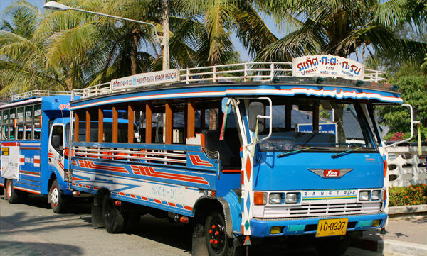 Blue Buses in Phuket