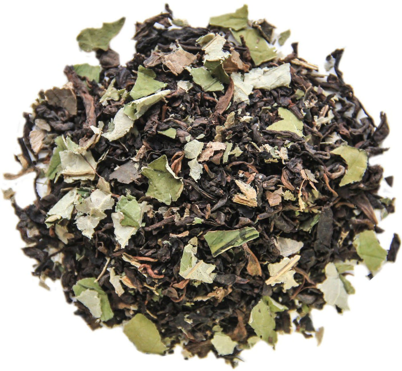 Зеленый чай с листьями лотоса