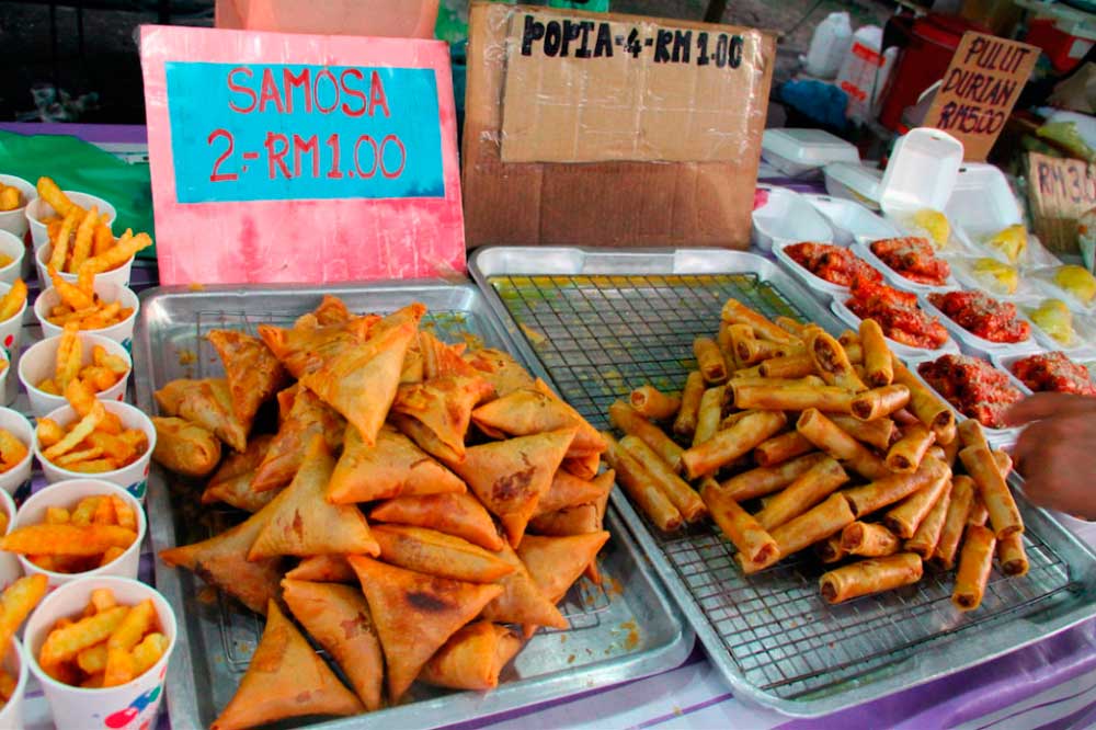 Стоимость уличной еды в Малайзии