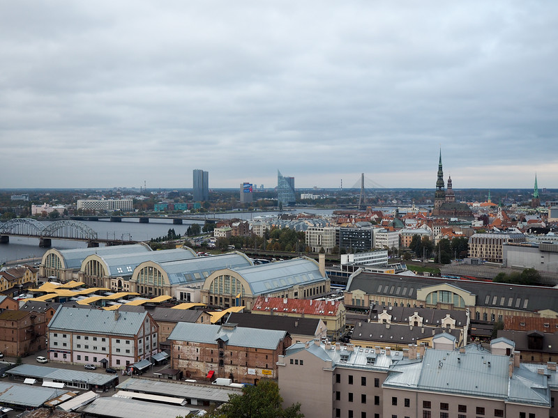 View of Riga from Panorama Observation Deck