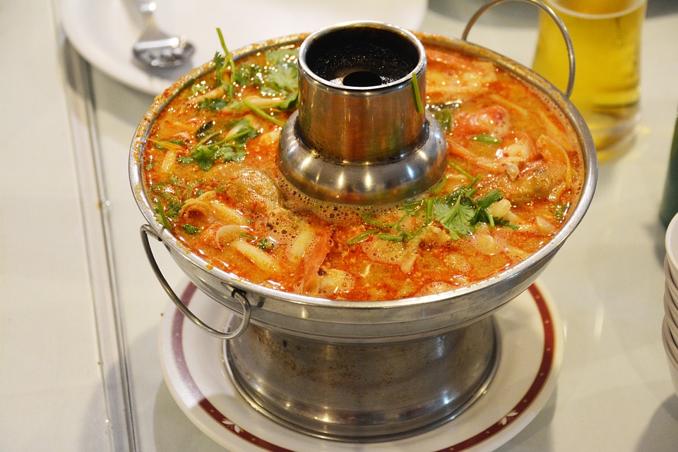 Пряный суп Том Ям