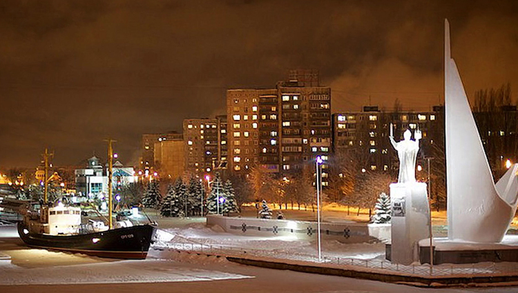Зима в Калининграде