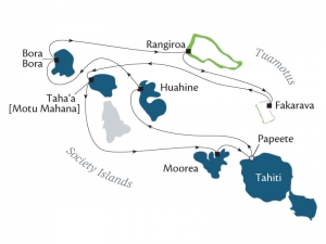 Острова Общества и архипелаг Туамоту