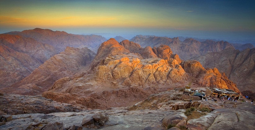 Скалистая местность Синайского полуострова