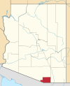Государственная карта подсветка Santa Cruz County