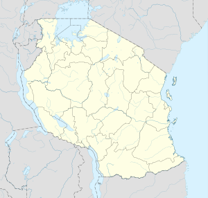 Pangana på en karta över Tanzania