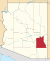 Государственная карта подсветка Graham County