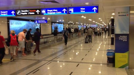 международный терминал 1 аэропорта Ататюрк