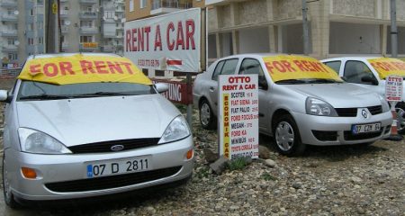 Аренда машины в Турции