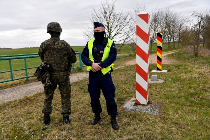 граница Германии закрыта