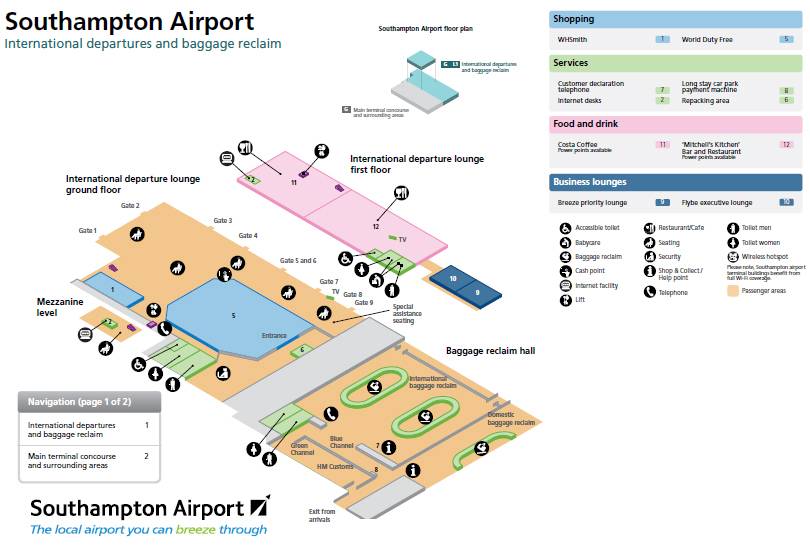 Аэропорт барселоны схема терминалов на русском языке