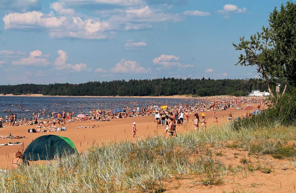 Пляжи Финского залива в Санкт-Петербурге и Ленинградской области