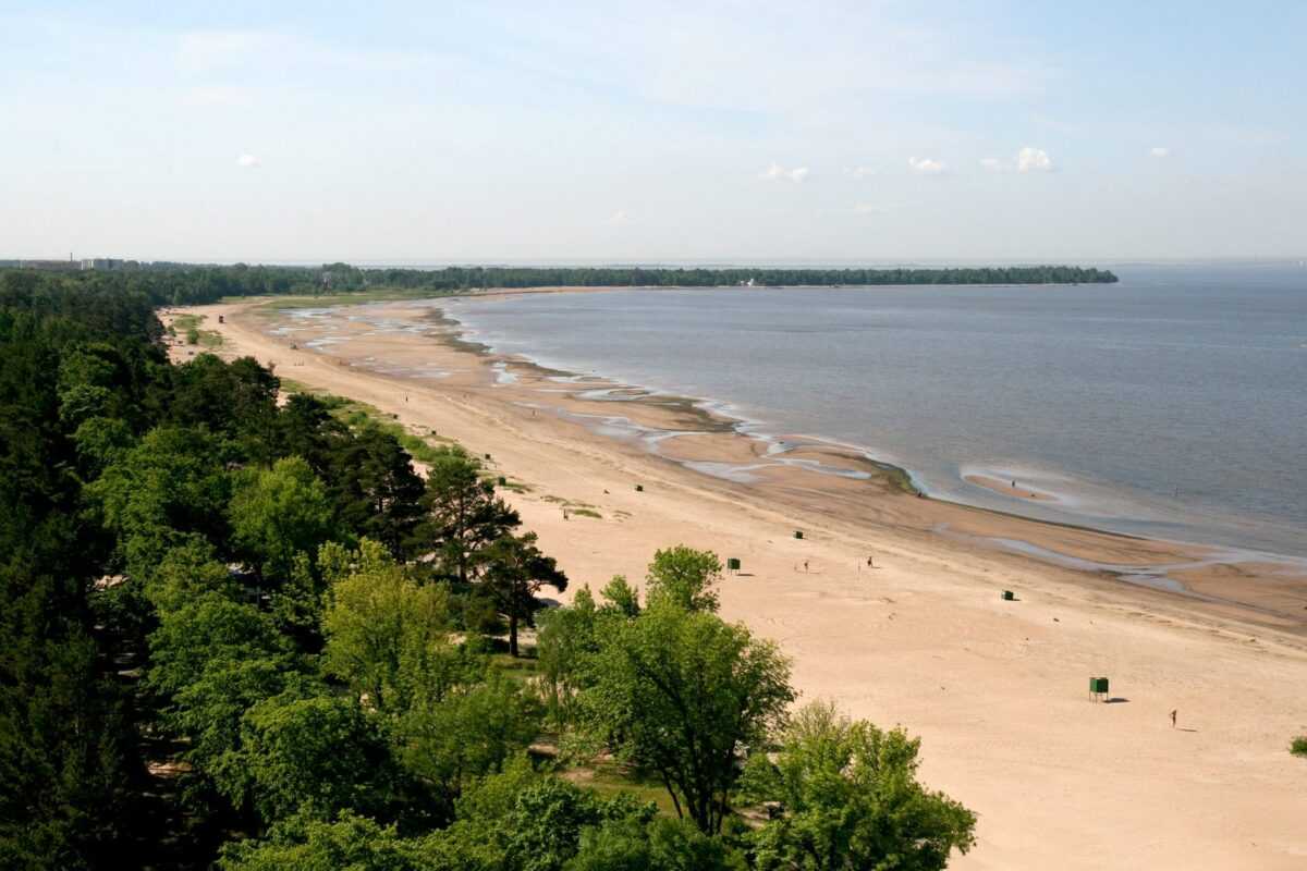 Пляжи Финского залива в Санкт-Петербурге и Ленинградской области