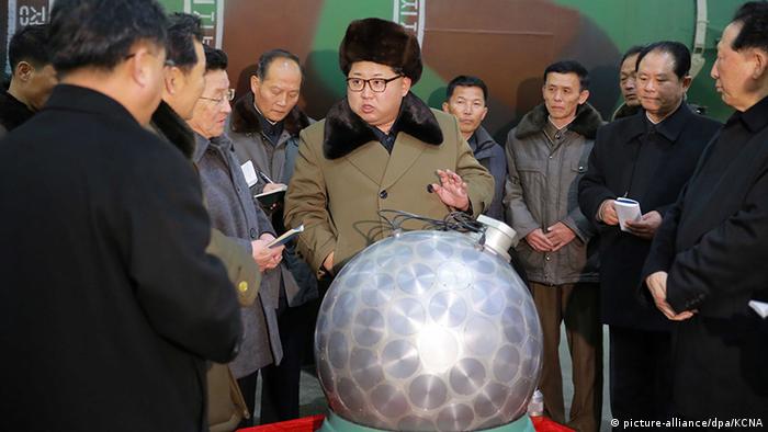 Nordkorea Diktator Kim Jong-un (picture-alliance/dpa/KCNA)