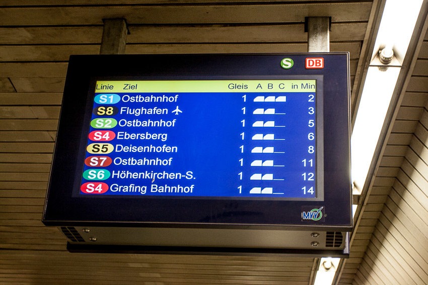 Расписание поездов Мюнхен жд вокзал