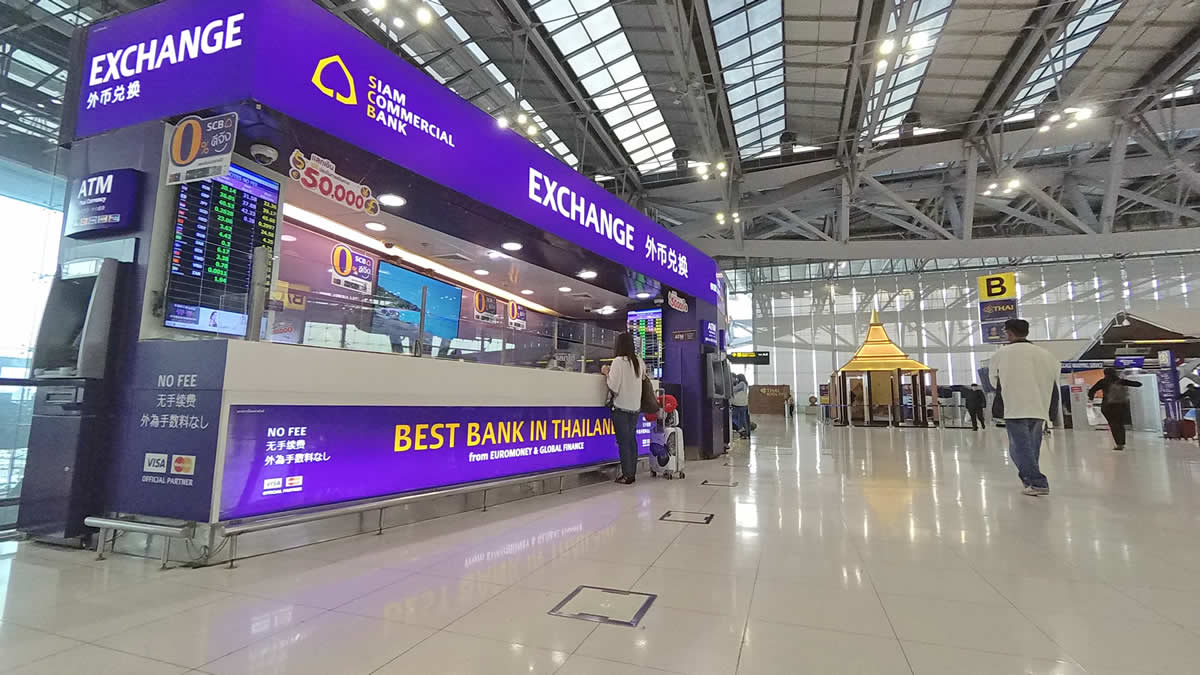 банк в аэропорту бангкока