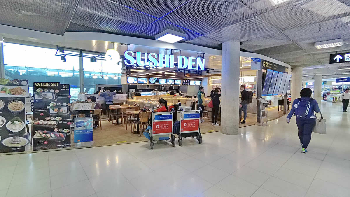 sushi -den suvarnabhumi airport