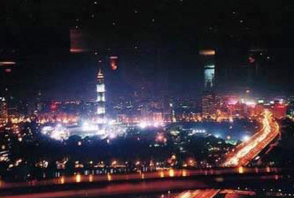 Night view of Cairo
